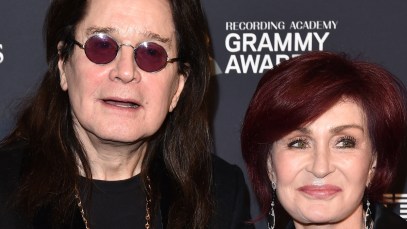 Ozzy Osbourne and Sharon Osbourne