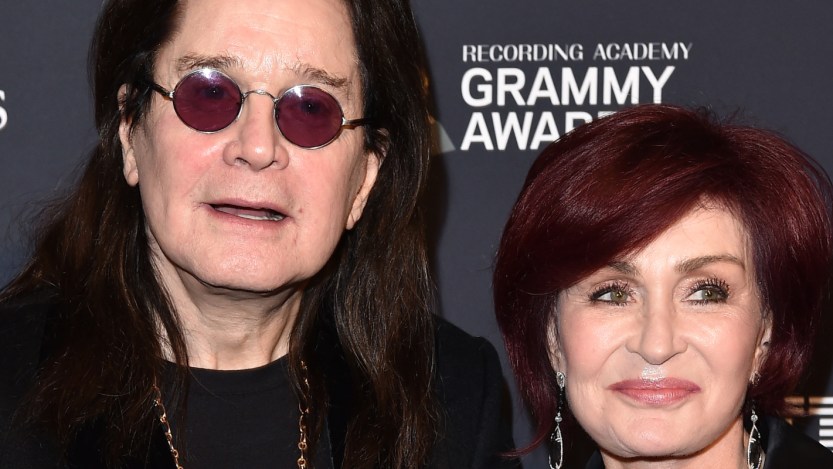 Ozzy Osbourne and Sharon Osbourne
