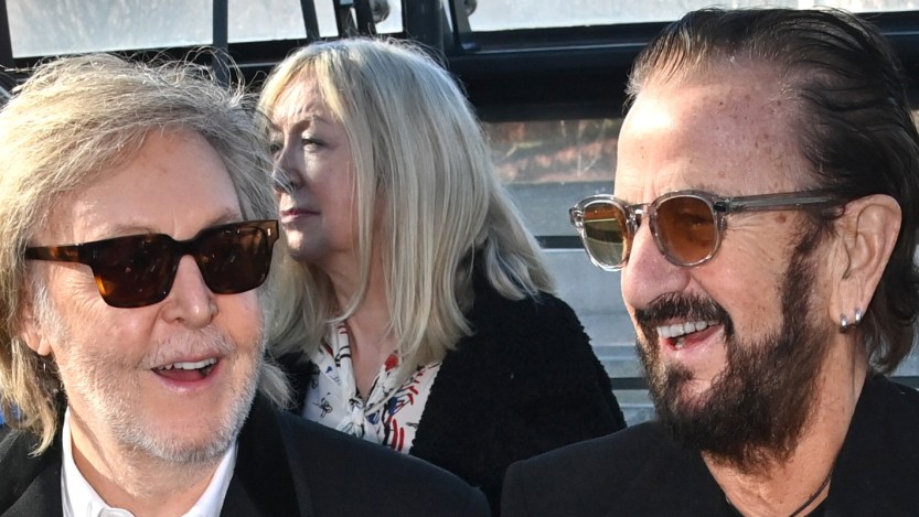 Paul McCartney and Ringo Starr