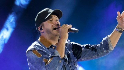 Luke Bryan Struck in the Face With Ball While Performing