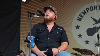 Luke Combs Apologizes for Breaking Down While Performing "Whoever You Turn Out to Be"
