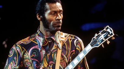 Chuck Berry performing