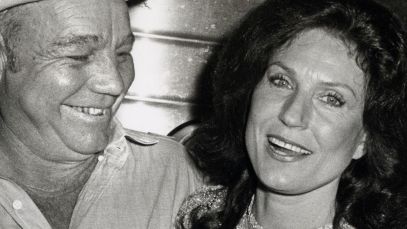 Loretta Lynn and her husband, Oliver Lynn