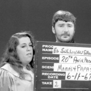 Mamas and the Papas performing on the Ed Sullivan Show