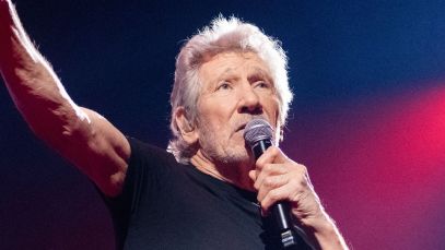 Roger Waters performing