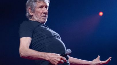 Roger Waters performing