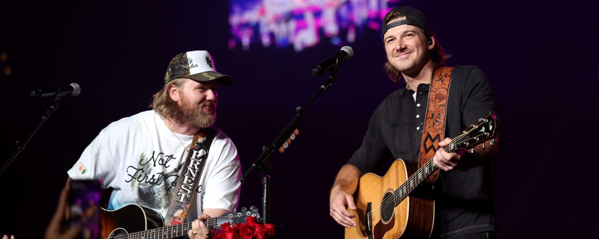 Ernest Says He and Morgan Wallen "Might Make a Gospel Album" After Clip Resurfaces of Them Singing This Hymn