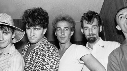 Split Enz Backstage At Memphis In May