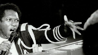 Delivering the good times: Walter Clyde Orange; lead singer of The Commodores; reaches out to audien