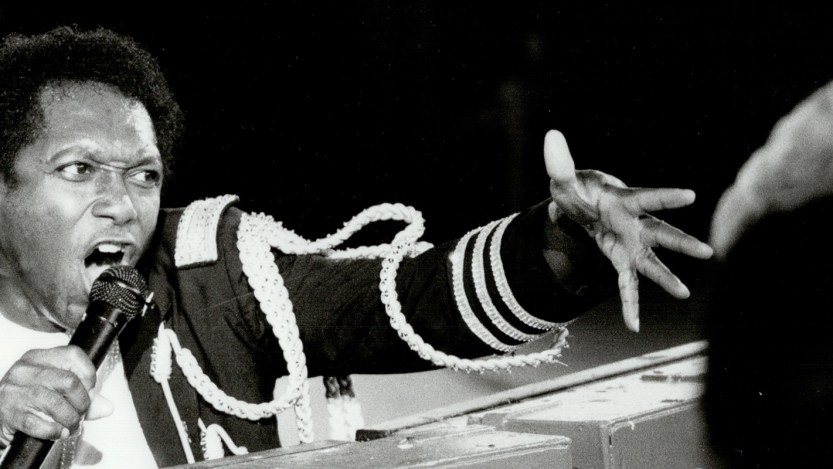 Delivering the good times: Walter Clyde Orange; lead singer of The Commodores; reaches out to audien