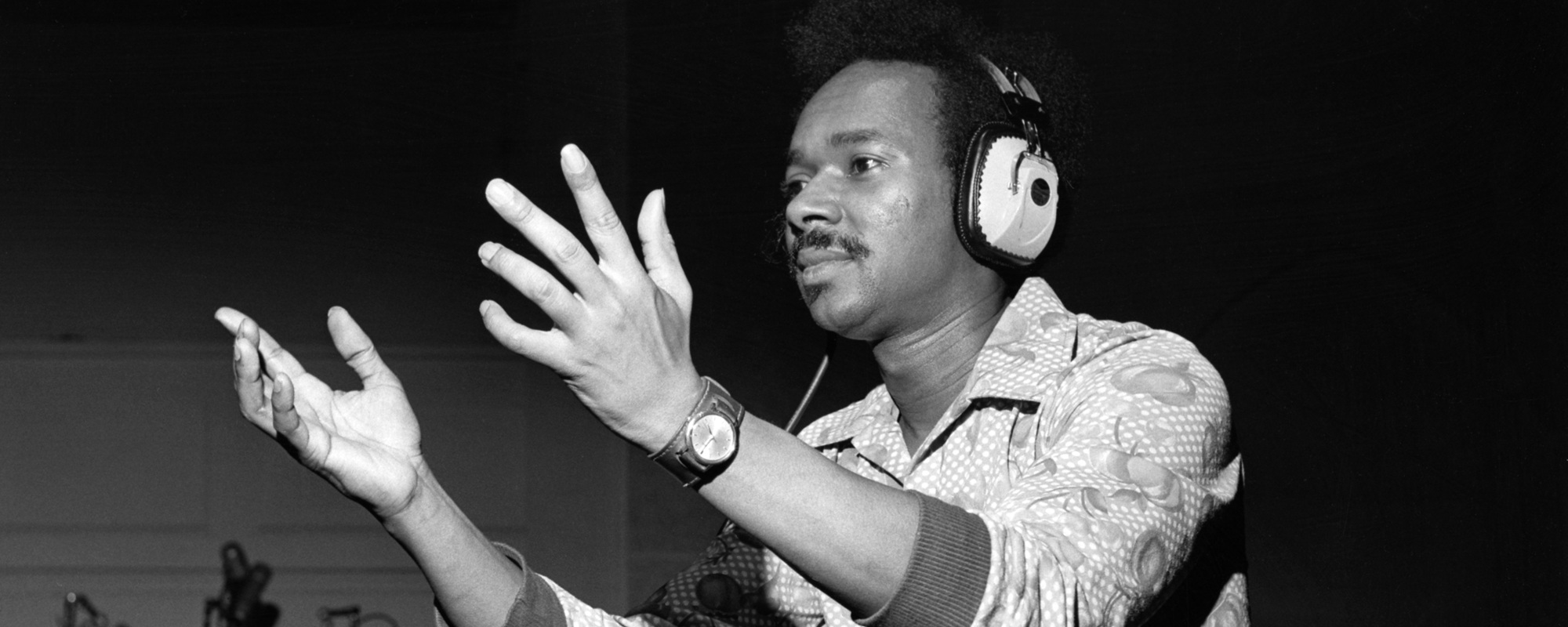 Van McCoy In The Studio