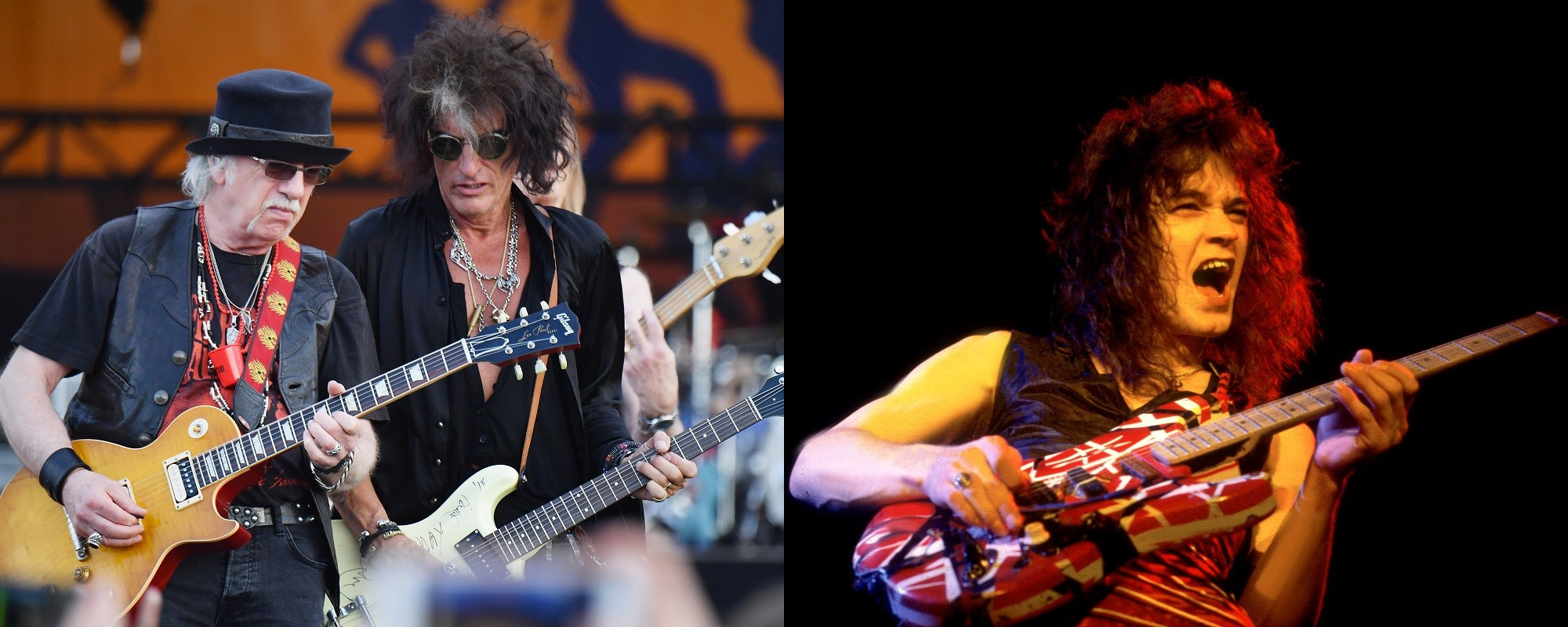 Aerosmith’s Joe Perry & Brad Whitford Recall Being Blown Away and Baffled by the Late Eddie Van Halen’s Guitar Talents