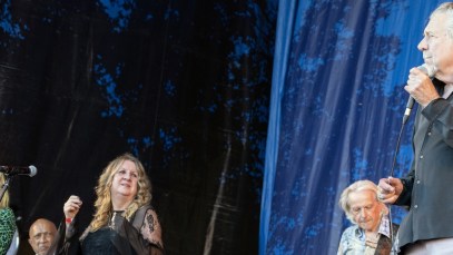 Watch Robert Plant Give a Surprise Performance at a U.K. Festival with Late Led Zeppelin Drummer John Bonham’s Sister