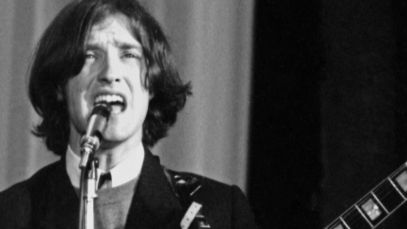 Dave Davies of the Kinks performing