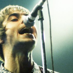 Liam Gallagher performing