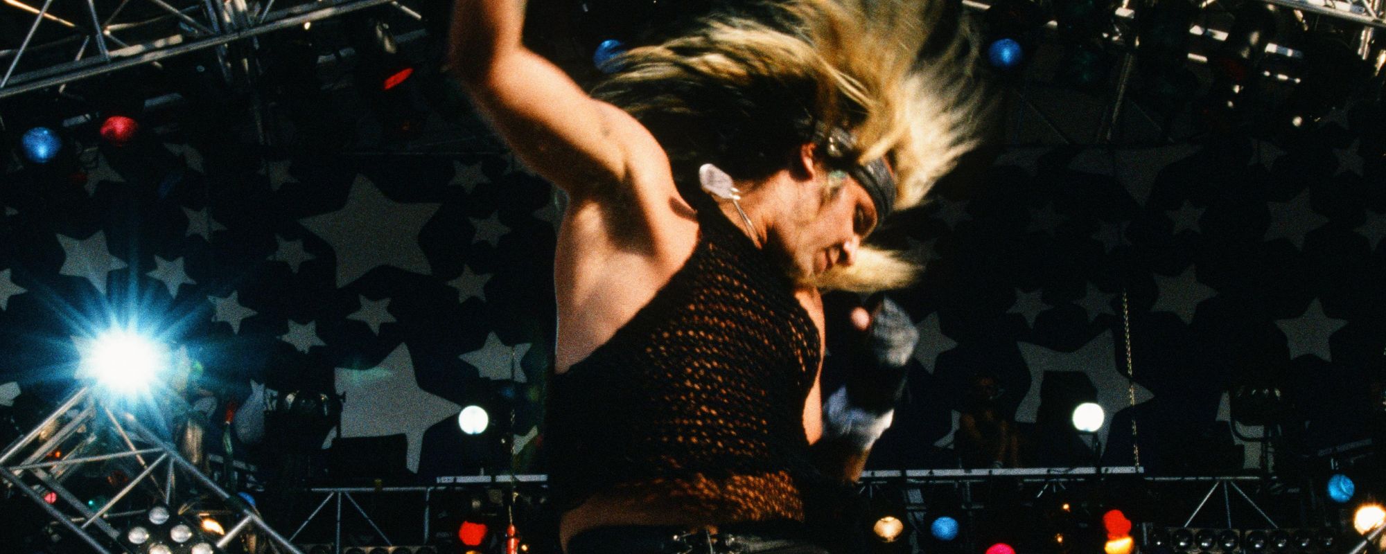 Vince Neil performing live music in Russia