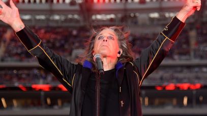 Ozzy Osbourne performing