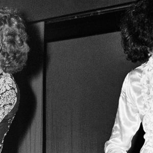 Robert Plant and Jimmy Page performing in 1968