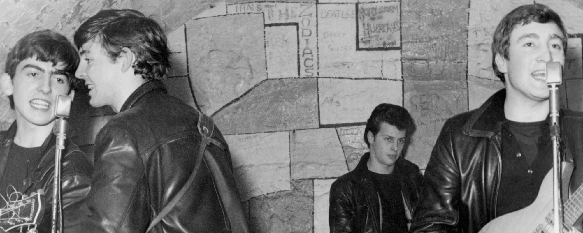 Quarrymen performing