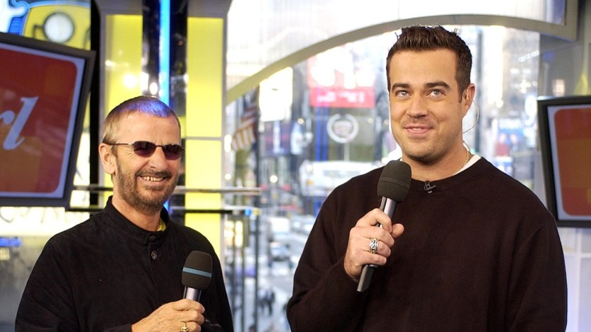 Ringo Starr Visits MTV's "TRL" - March 25, 2003