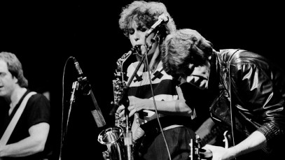 Quarterflash Performing On Stage