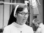 Singing Nun - Sister Janet Mead during recording rehearsal at Festival Records, Pyrmont.