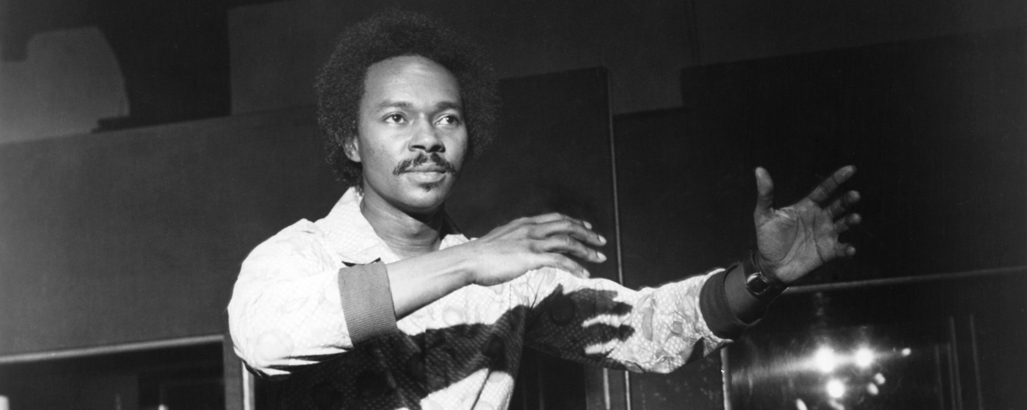 Van McCoy In The Studio