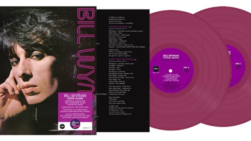 Ex-Rolling Stones Bassist Bill Wyman Releasing Deluxe Two-LP Vinyl Version of His 1976 Solo Album, ‘Stone Alone’