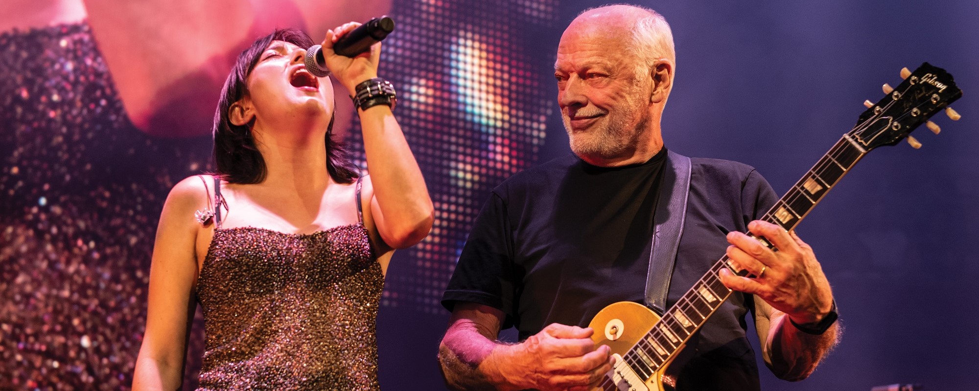 David Gilmour Talks Performing With Daughter, Paying Tribute to Late Pink Floyd Bandmate in Video Promoting New Concert Film - American Songwriter