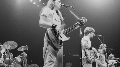 The Eagles performing