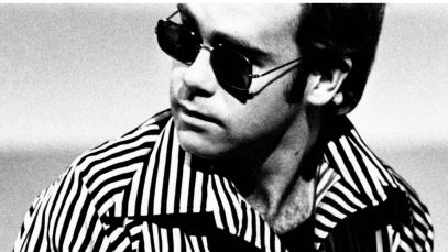 Elton John performing