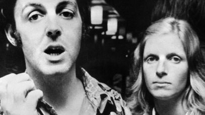 Paul and Linda McCartney, wrote rock song that flopped on charts