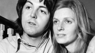Paul and Linda McCartney