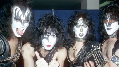 KISS backstage
