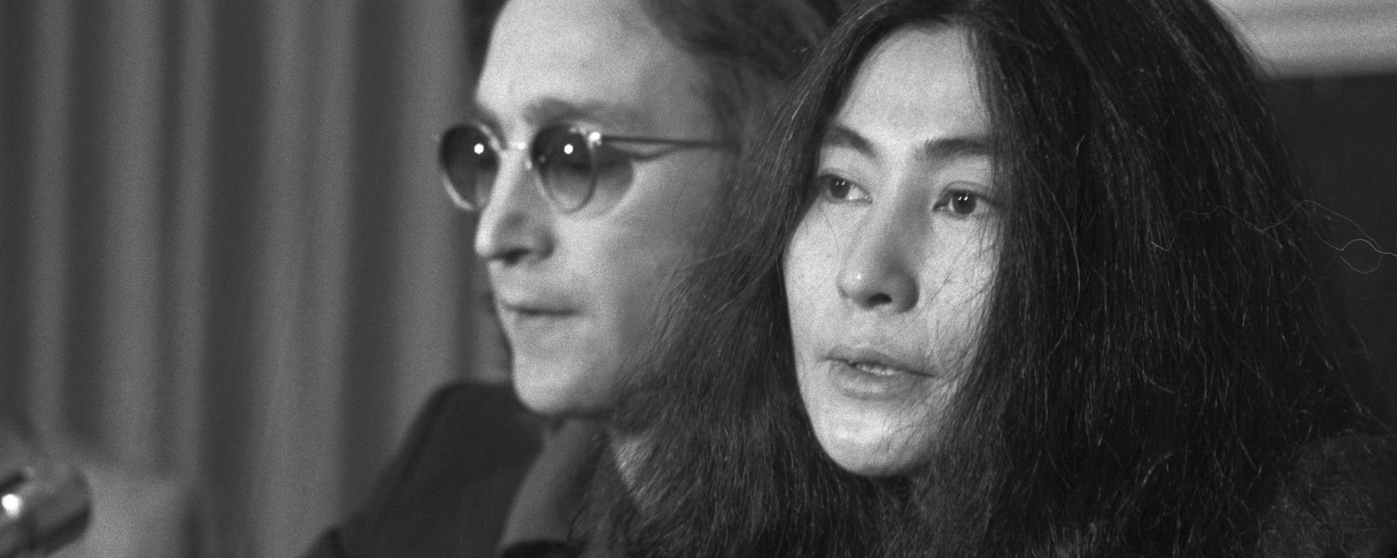 Yoko Ono and John Lennon