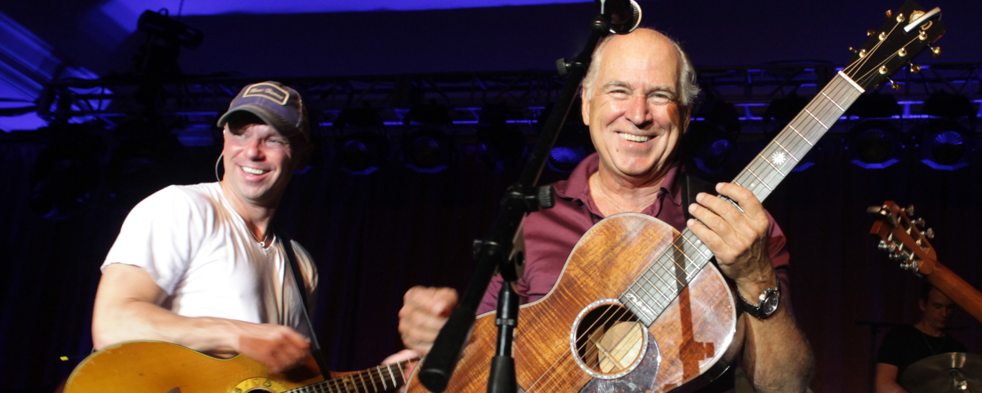 Kenny Chesney and Jimmy Buffett