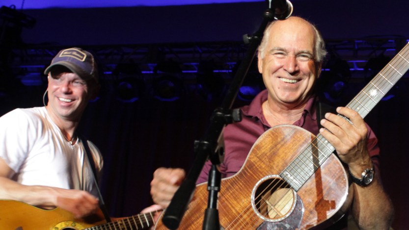 Kenny Chesney and Jimmy Buffett