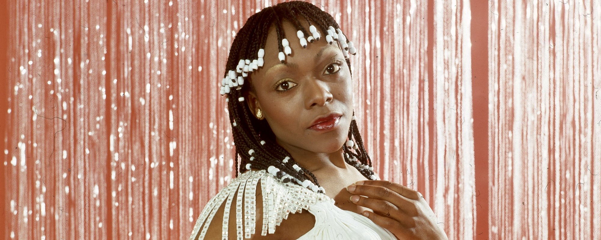 Jamaican soul singer Precious Wilson of the British music group Eruption