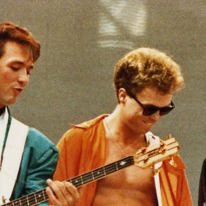 Spandau Ballet Perform At Live Aid In London