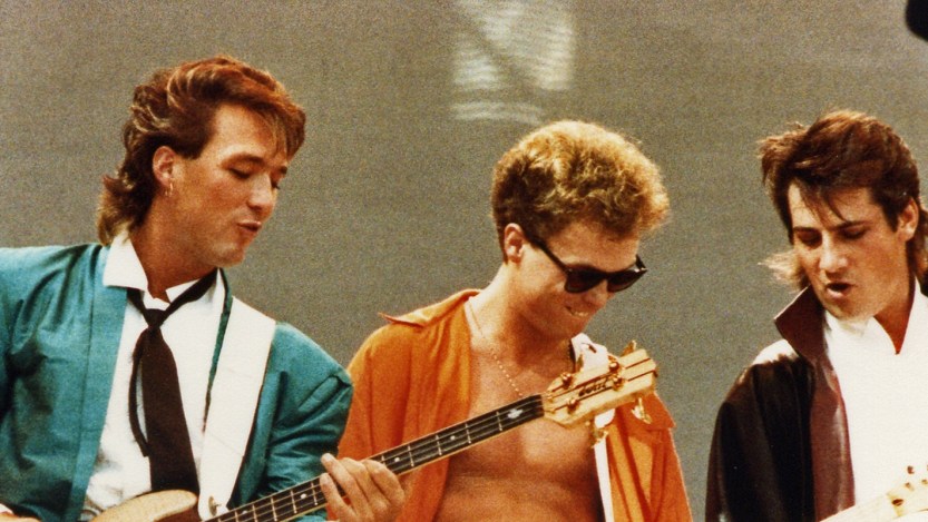 Spandau Ballet Perform At Live Aid In London