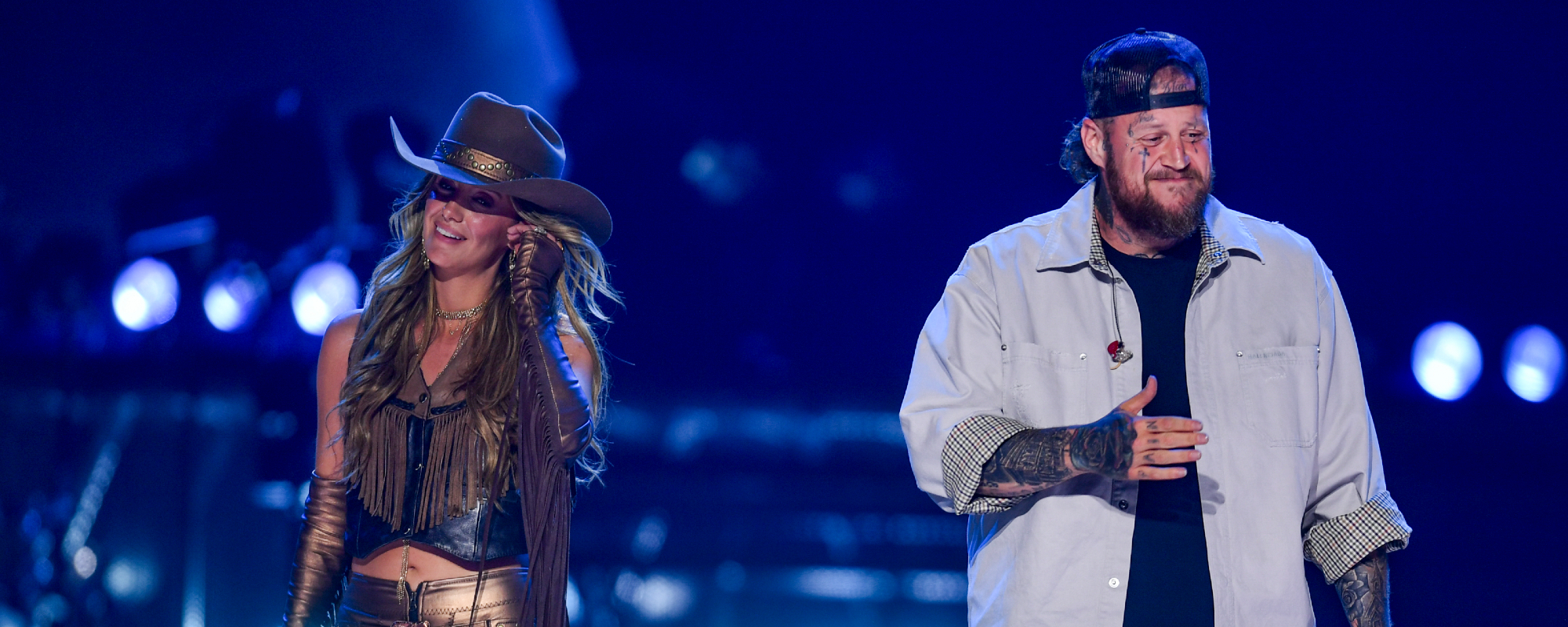 Jelly Roll Delivers Surprise Duet With His Pick for “Entertainer of the Year” at Sold-Out Bridgestone Concert