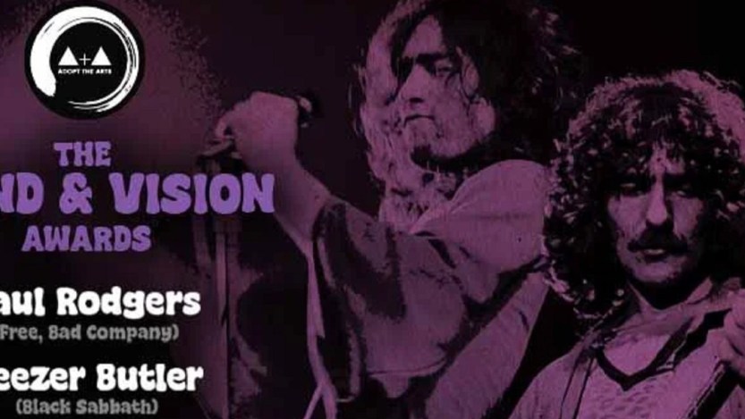Black Sabbath’s Geezer Butler, Bad Company’s Paul Rodgers to Be Honored by Adopt the Arts Foundation at All-Star Charity Concert