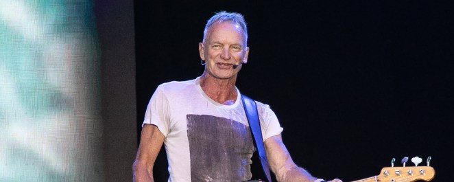 Sting Announces Intimate Concert in San Francisco Before Super Bowl