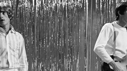 Roger Daltrey and Pete Townshend performing