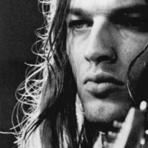 David Gilmour performing