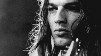 David Gilmour performing