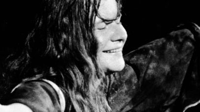 Janis Joplin performing