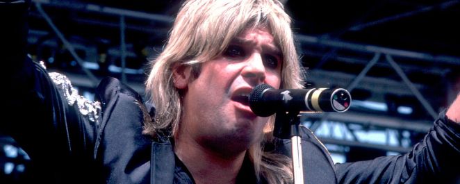 Ozzy Osbourne performing