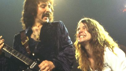 Black Sabbath performing