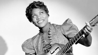 Sister Rosetta Tharpe, one of many musicians who died in October